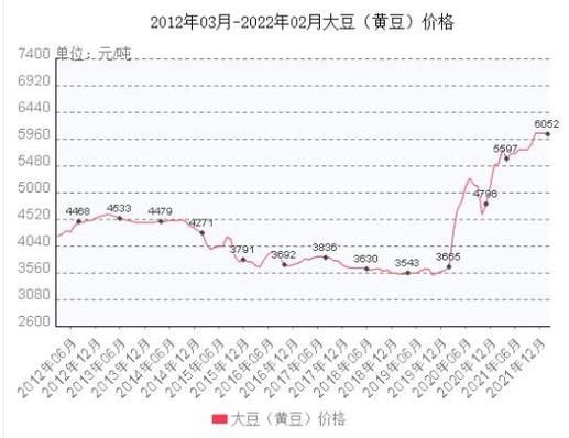 黄豆价格最新行情